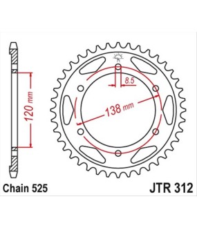 ΓΡΑΝΑΖΙ ΤΡΟΧΟΥ JT 525 40T
