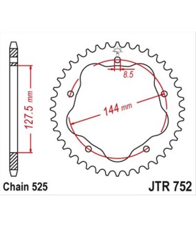 ΓΡΑΝΑΖΙ ΤΡΟΧΟΥ JT 525 39T