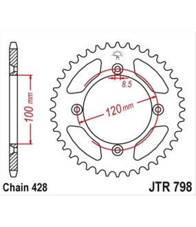 ΓΡΑΝΑΖΙ ΤΡΟΧΟΥ JT 428 44T ΑΝΤΑΛΛΑΚΤΙΚΑ