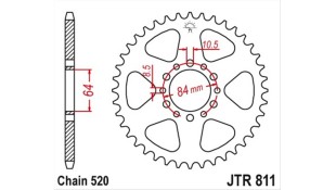 ΓΡΑΝΑΖΙ ΤΡΟΧΟΥ JT 520 45T ΑΝΤΑΛΛΑΚΤΙΚΑ