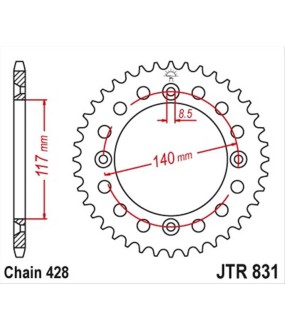 ΓΡΑΝΑΖΙ ΤΡΟΧΟΥ JT 428 46T ΑΝΤΑΛΛΑΚΤΙΚΑ