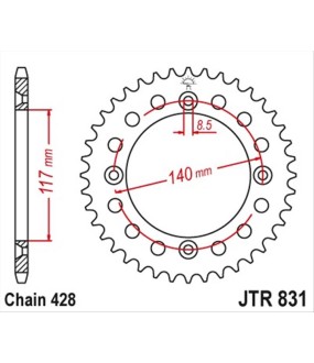 ΓΡΑΝΑΖΙ ΤΡΟΧΟΥ JT 428 46T