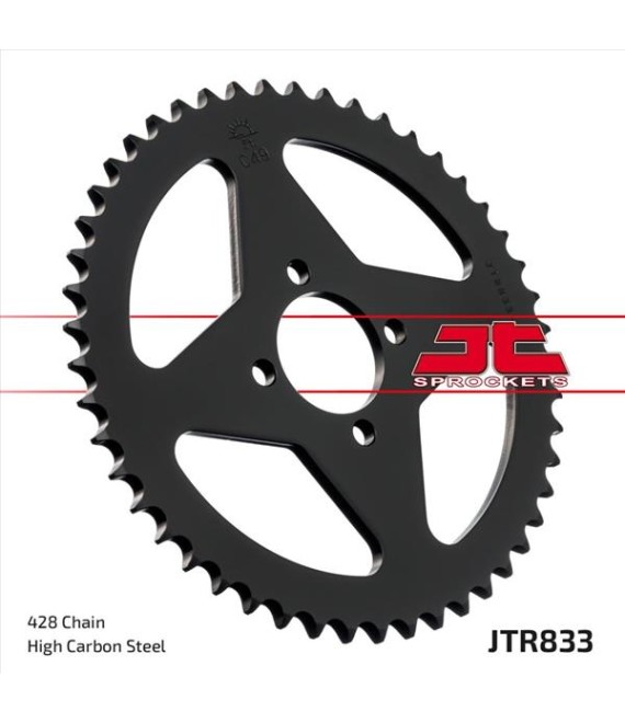 ΓΡΑΝΑΖΙ ΤΡΟΧΟΥ JT 428 49T ΑΝΤΑΛΛΑΚΤΙΚΑ ΓΡΑΝΑΖΙ ΤΡΟΧΟΥ JT 428 49T