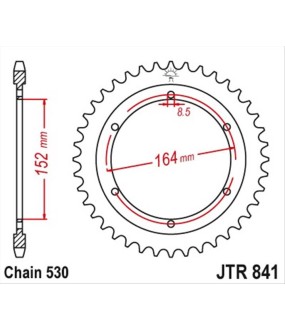 ΓΡΑΝΑΖΙ ΤΡΟΧΟΥ JT 530 42T ΑΝΤΑΛΛΑΚΤΙΚΑ