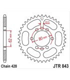 ΓΡΑΝΑΖΙ ΤΡΟΧΟΥ JT 428 48T