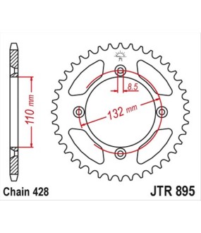 ΓΡΑΝΑΖΙ ΤΡΟΧΟΥ JT 428 46T ΑΝΤΑΛΛΑΚΤΙΚΑ