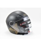 STR JET S1-FLEX MATT BLACK BROWN XXL