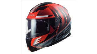 LS2 FF320 STREAM EVO SHADOW RED WHITE M