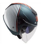 LS2 OF573 TWISTER II LUNA MAT BLUE WHITE L