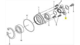 ΣΥΝΔΕΣΜΟΣ ΑΞΟΝΑ ΔΙΑΦΟΡΙΚΟΥ ΠΙΣΩ SYM QUADRAIDER 600