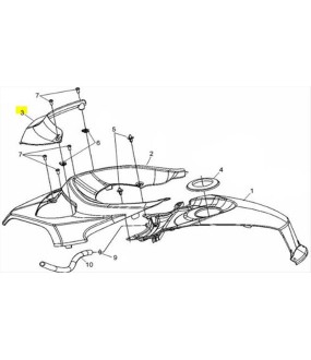 ΚΑΛΥΜΜΑ ΔΙΑΚΟΣΜΗΤΙΚΟ ΕΜΠΡΟΣΘΙΟ ΜΙΚΡΟ BK-002C SYM QUADRAIDER 600 ΑΝΤΑΛΛΑΚΤΙΚΑ