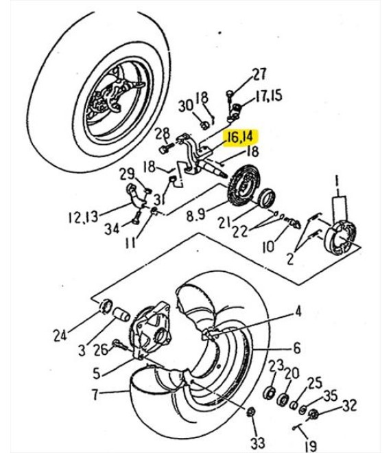 ΑΚΡΑΞΟΝΙΟ ΑΡΙΣΤΕΡΟ BAROSSA 250 ΑΝΤΑΛΛΑΚΤΙΚΑ ΑΚΡΑΞΟΝΙΟ ΑΡΙΣΤΕΡΟ BAROSSA 250