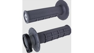 ΧΕΙΡΟΛΑΒΕΣ ODI V2 ½ WAFFLE LOCK-ON ΓΚΡΙ ΣΚΟΥΡΟ