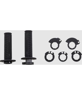 ΧΕΙΡΟΛΑΒΕΣ ODI V2 DIRTCONTROL FLANGE KNURLED LOCK-ON ΜΑΥΡΟ