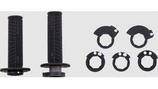 ΧΕΙΡΟΛΑΒΕΣ ODI V2 DIRTCONTROL FLANGE KNURLED LOCK-ON ΜΑΥΡΟ