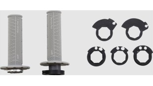 ΧΕΙΡΟΛΑΒΕΣ ODI V2 DIRTCONTROL FLANGE KNURLED LOCK-ON ΓΚΡΙ ΑΝΤΑΛΛΑΚΤΙΚΑ