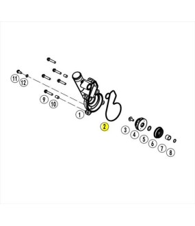 ORING ΑΝΤΛΙΑΣ ΝΕΡΟΥ CFMOTO 800MT ΑΝΤΑΛΛΑΚΤΙΚΑ