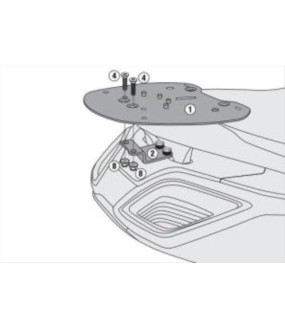 ΣΧΑΡA-ΒΑΣΗ ΒΑΛΙΤΣΑΣ KYMCO DOWNTOWN 350i