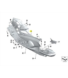 ΣΚΑΛΟΠΑΤΙ ΔΕΞΙΟ BMW C 650 GT