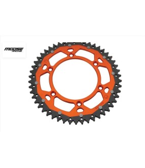 ΓΡΑΝΑΖΙ ΤΡΟΧΟΥ MOOSE RACING 520 50T ΠΟΡΤΟΚΑΛΙ DUAL