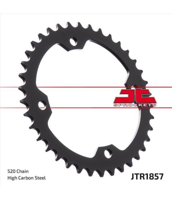 ΓΡΑΝΑΖΙ ΤΡΟΧΟΥ JT 520 38T ΜΑΥΡΟ ΑΝΤΑΛΛΑΚΤΙΚΑ ΓΡΑΝΑΖΙ ΤΡΟΧΟΥ JT 520 38T ΜΑΥΡΟ