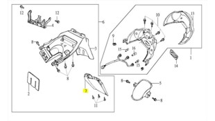 ΦΤΕΡΟ ΟΠΙΣΘΙΟ SYM MASK 50