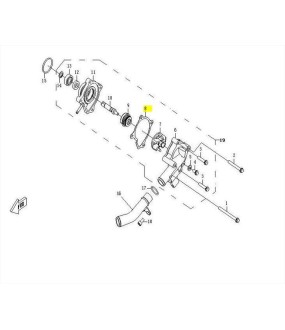 ΦΛΑΝΤΖΑ ΑΝΤΛΙΑΣ ΝΕΡΟΥ CFMOTO CFORCE 500/625