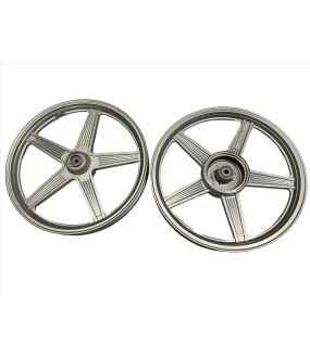 ΤΡΟΧΟΙ ΑΛΟΥΜΙΝΙΟΥ ΣΕΤ YAMAHA CRYPTON R/F1ZR ΑΣΗΜΙ