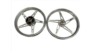 ΤΡΟΧΟΙ ΑΛΟΥΜΙΝΙΟΥ ΣΕΤ YAMAHA CRYPTON R/F1ZR ΑΣΗΜΙ