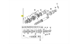 ΑΞΟΝΑΣ ΠΡΩΤΕΥΩΝ KEEWAY K-LIGHT ΑΝΤΑΛΛΑΚΤΙΚΑ