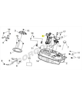 ΤΡΟΜΠΑ ΒΕΝΖΙΝΗΣ SYM VF 125/185 E5 ΑΝΤΑΛΛΑΚΤΙΚΑ