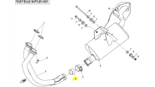 ΖΟΑΝ ΕΝΩΣΗΣ ΕΞΑΤΜΙΣΗΣ CFMOTO 400/650/700 ΑΝΤΑΛΛΑΚΤΙΚΑ