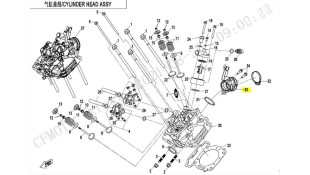 FUEL INJECTOR SEAT CFMOTO CFORCE 450/520 T3