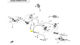 CLUTCH CABLE CFMOTO 800MT