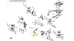 ΛΕΒΙΕ ΤΑΧΥΤΗΤΩΝ CFMOTO 800MT ΑΝΤΑΛΛΑΚΤΙΚΑ