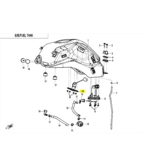 ΦΛΟΤΕΡ ΒΕΝΖΙΝΗΣ CFMOTO 700MT