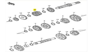 ΓΡΑΝΑΖΙ ΔΙΠΛΟ 3ης 4ης ΠΡΩΤΕΥΟΝ MODENAS DINAMIK 125