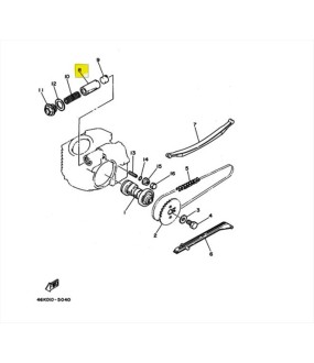 ΤΕΝΤΩΤΗΡΑΣ ΚΑΔΕΝΑΣ ΕΚΚΕΝΤΡΟΦΟΡΟΥ YAMAHA TOWN MATE 50 ΑΝΤΑΛΛΑΚΤΙΚΑ