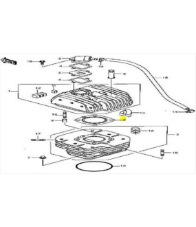 ΦΛΑΝΤΖΑ ΚΕΦΑΛΗΣ MODENAS DINAMIK 125