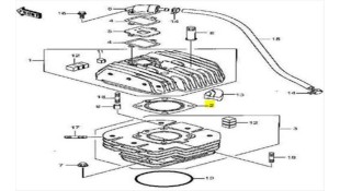 ΦΛΑΝΤΖΑ ΚΕΦΑΛΗΣ MODENAS DINAMIK 125