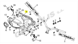 ΒΑΣΗ ΚΟΝΤΕΡ DAYTONA SPRINTER 125 E5 NEW ΑΝΤΑΛΛΑΚΤΙΚΑ