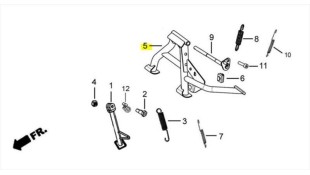 ΣΤΑΝΤ ΚΕΝΤΡΙΚΟ DAYTONA CARGO ECO 125