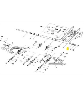 ΑΠΟΣΤΑΤΗΣ ΨΑΛΙΔΙΟΥ SYM TRACKRUNNER 200 ΑΝΤΑΛΛΑΚΤΙΚΑ ΑΠΟΣΤΑΤΗΣ ΨΑΛΙΔΙΟΥ SYM TRACKRUNNER 200