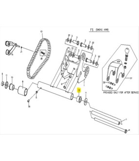 ΑΠΟΣΤΑΤΗΣ ΨΑΛΙΔΙΟΥ ΠΙΣΩ PGO XLRIDER 150