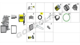 ΤΣΙΜΟΥΧΑ O-ring DAYTONA ZONTES M/R/T/V/X 310