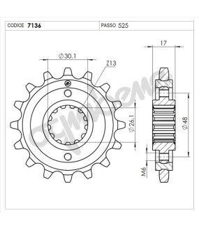 ΓΡΑΝΑΖΙ ΚΙΝΗΣΗΣ OGNIBENE 525 16T ΑΝΤΑΛΛΑΚΤΙΚΑ