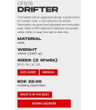 LS2 OF606 DRIFTER DEVOR MATT SILVER TITANIUM RED L