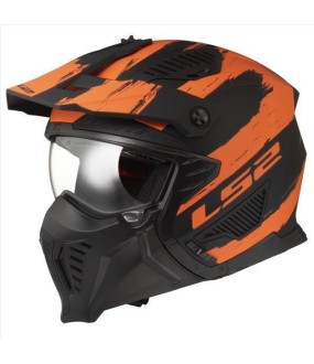 LS2 OF606 DRIFTER MUD MATT BLACK ORANGE L ΕΞΟΠΛΙΣΜΟΣ