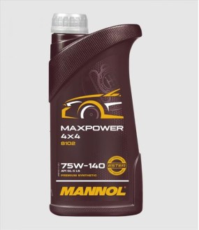 MANNOL MAXPAWER 8102 75W140 1L LUBRICANTS