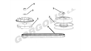 ΦΩΛΙΑ ΠΛΑΣΤΙΚH ΦΥΓΟΚΕΝΤΡΙΚΟΥ DAYTONA VIRTUS 125